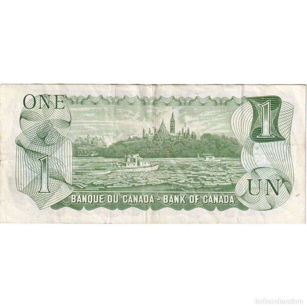 Billetes extranjeros: [#233499] Canad&aacute;, 1 Dollar, BC - Foto 2