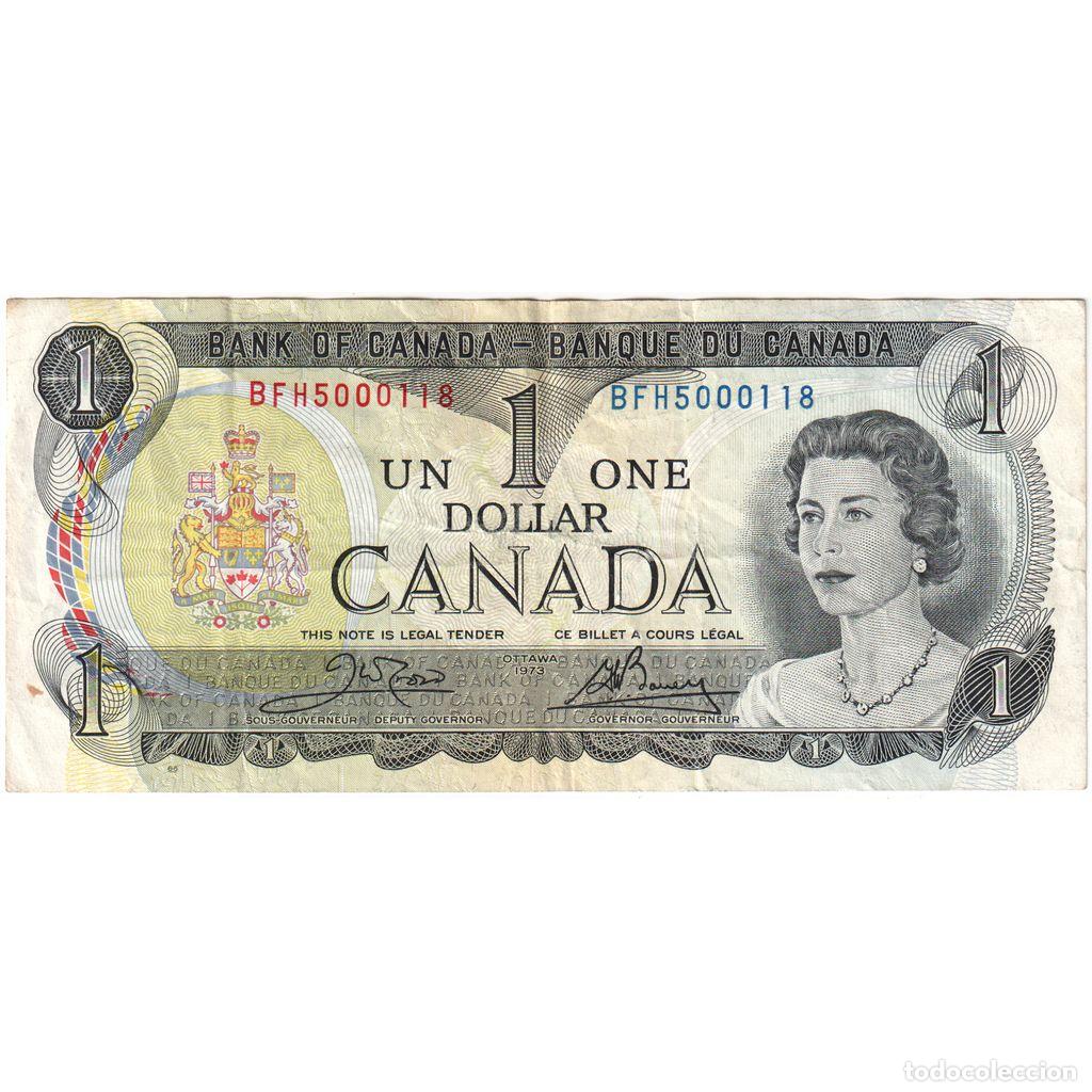 Billetes extranjeros: [#233499] Canad&aacute;, 1 Dollar, BC - Foto 1