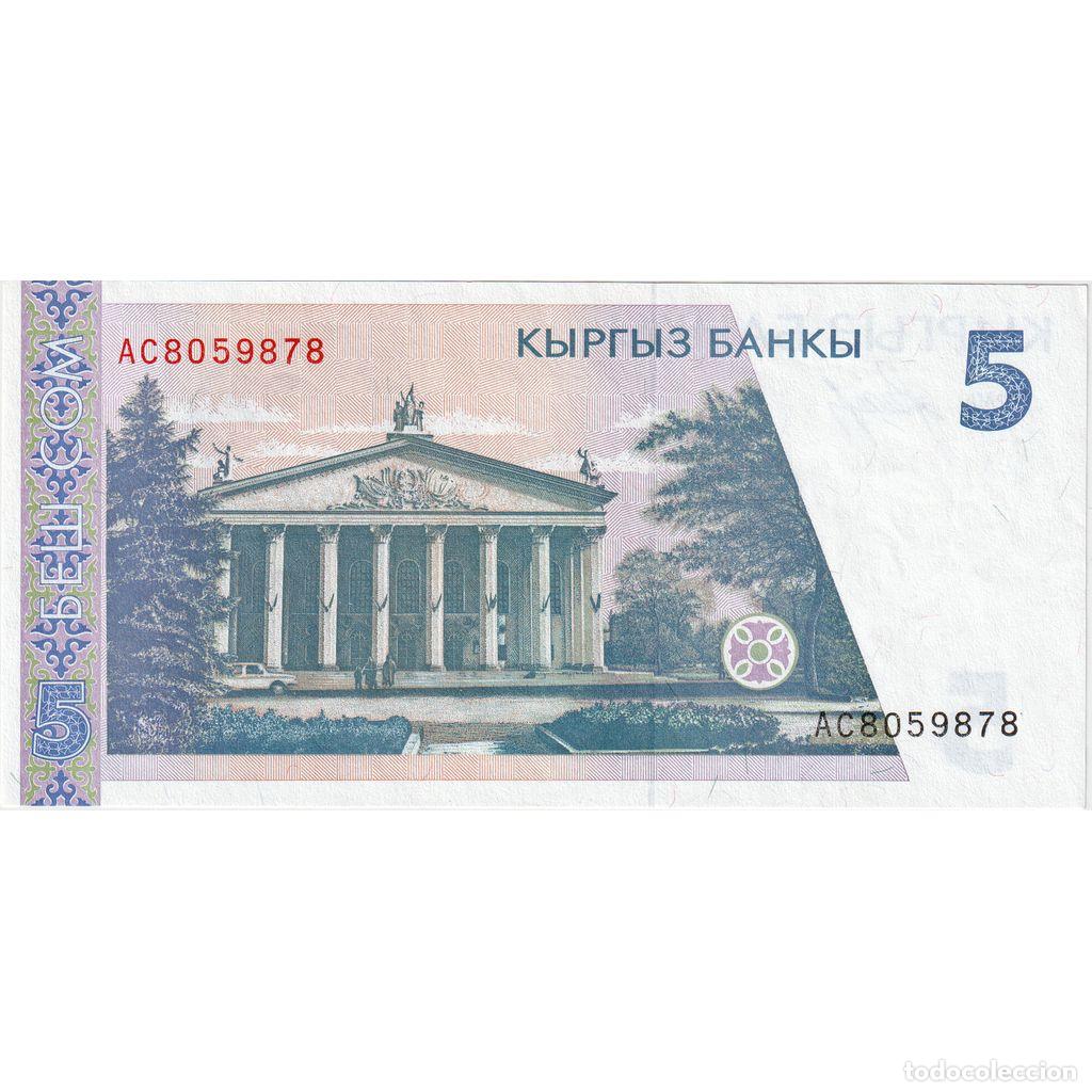 Billetes extranjeros: [#233542] KIRGUIST&Aacute;N, 5 Som, UNC - Foto 2