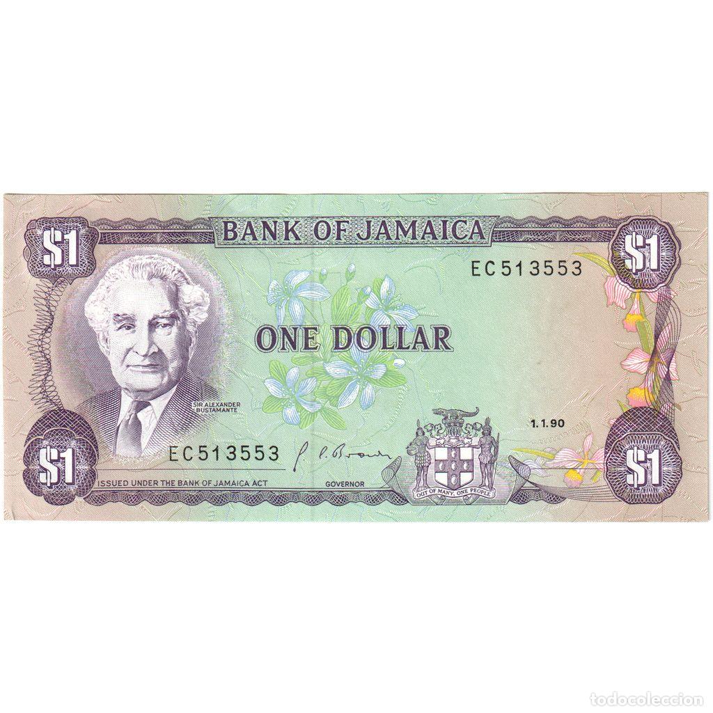Billetes extranjeros: [#233620] Jamaica, 1 Dollar, UNC - Foto 1