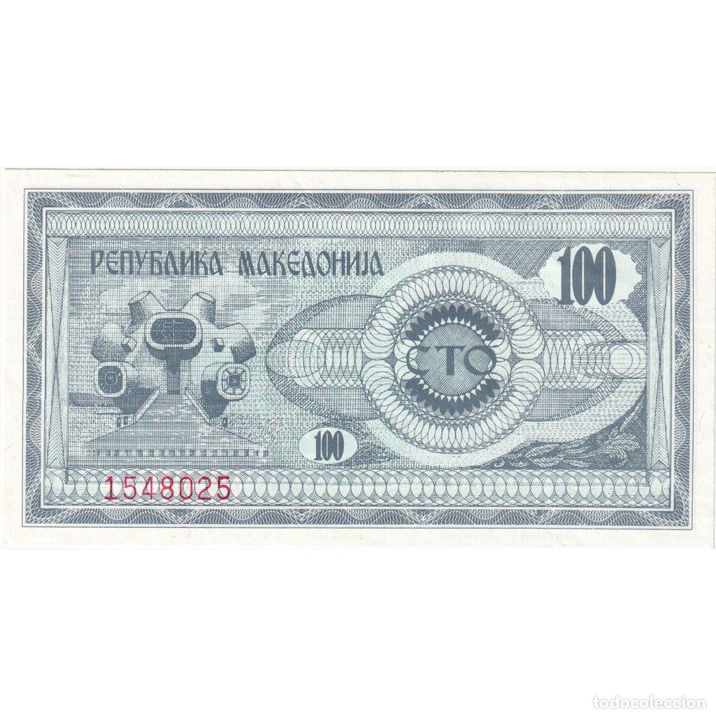 Billetes extranjeros: [#233481] Macedonia, 100 Denar, UNC - Foto 1