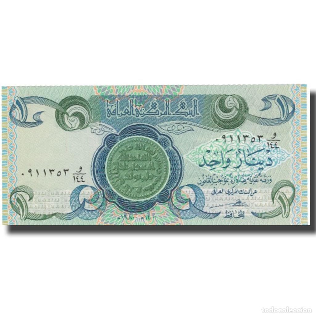 Billets internationaux: [#576757] Billete, 1 Dinar, 1992, Iraq, 1992, KM:79, UNC