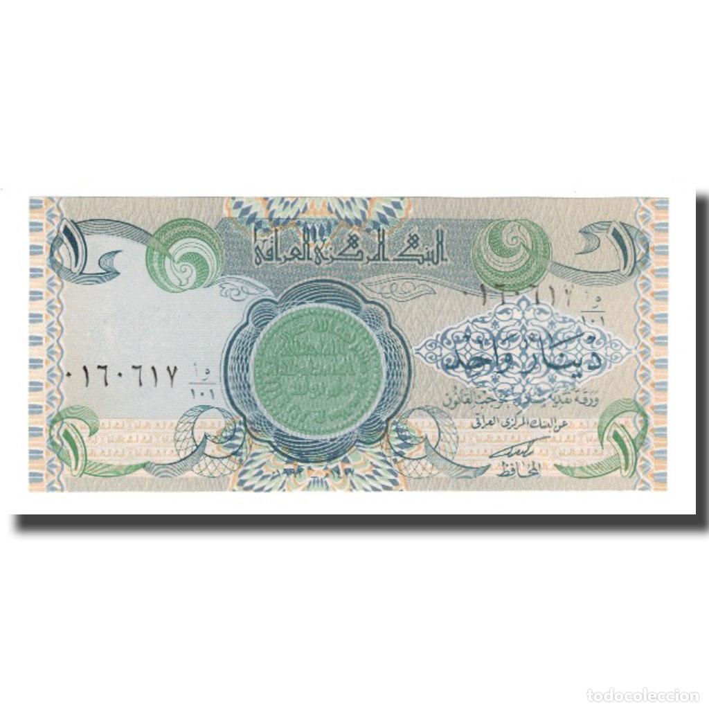 International Banknotes: [#567584] Billete, 1 Dinar, 1992, Iraq, KM:79, UNC
