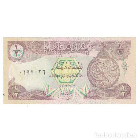 Billets internationaux: [#240365] Billete, 1/2 Dinar, Iraq, KM:78b, UNC