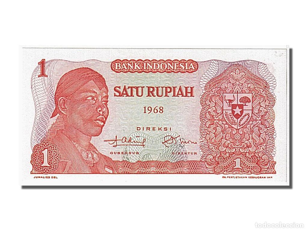 Billets internationaux: [#104795] Billete, 1 Rupiah, 1968, Indonesia, UNC