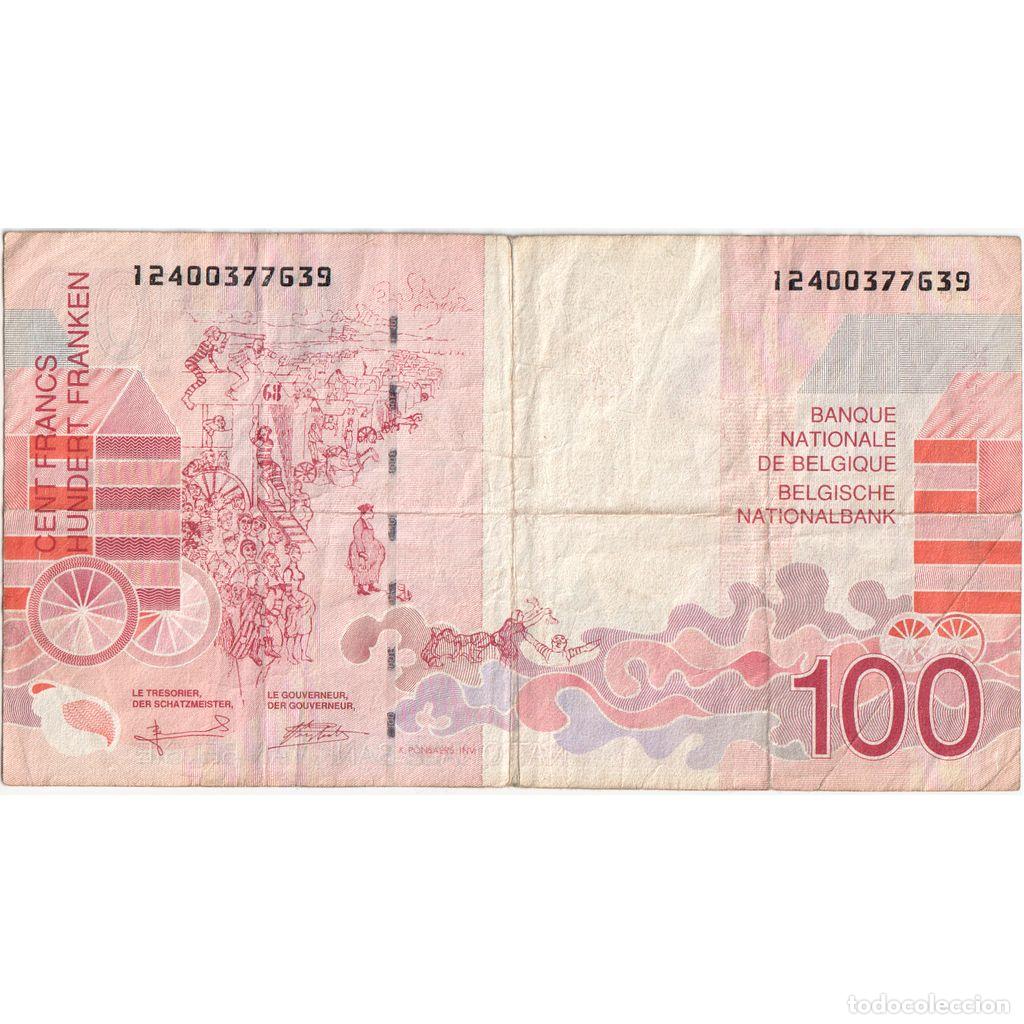Billetes extranjeros: [#1242786] B&eacute;lgica, 100 Francs, BC - Foto 2