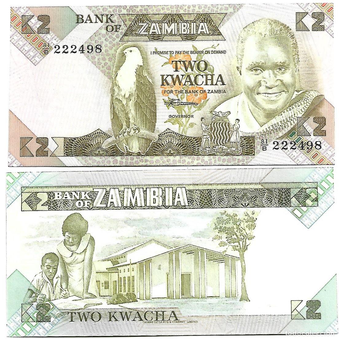 Banconote internazionali: BILLETE DE AFRICA ZAMBIA PLANCHA N. BILLETE 222500