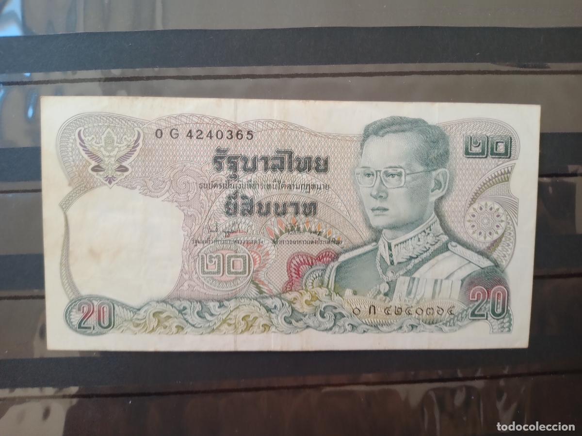 Billetes extranjeros: Tailandia - Thailandia 20 bath - Foto 1