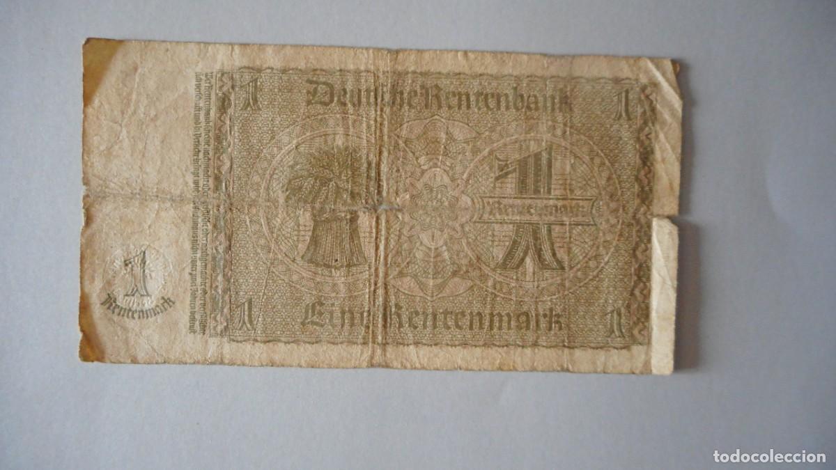 Billetes extranjeros: 1 MARCO ALEMAN 1937 / CIRCULADO - Foto 2