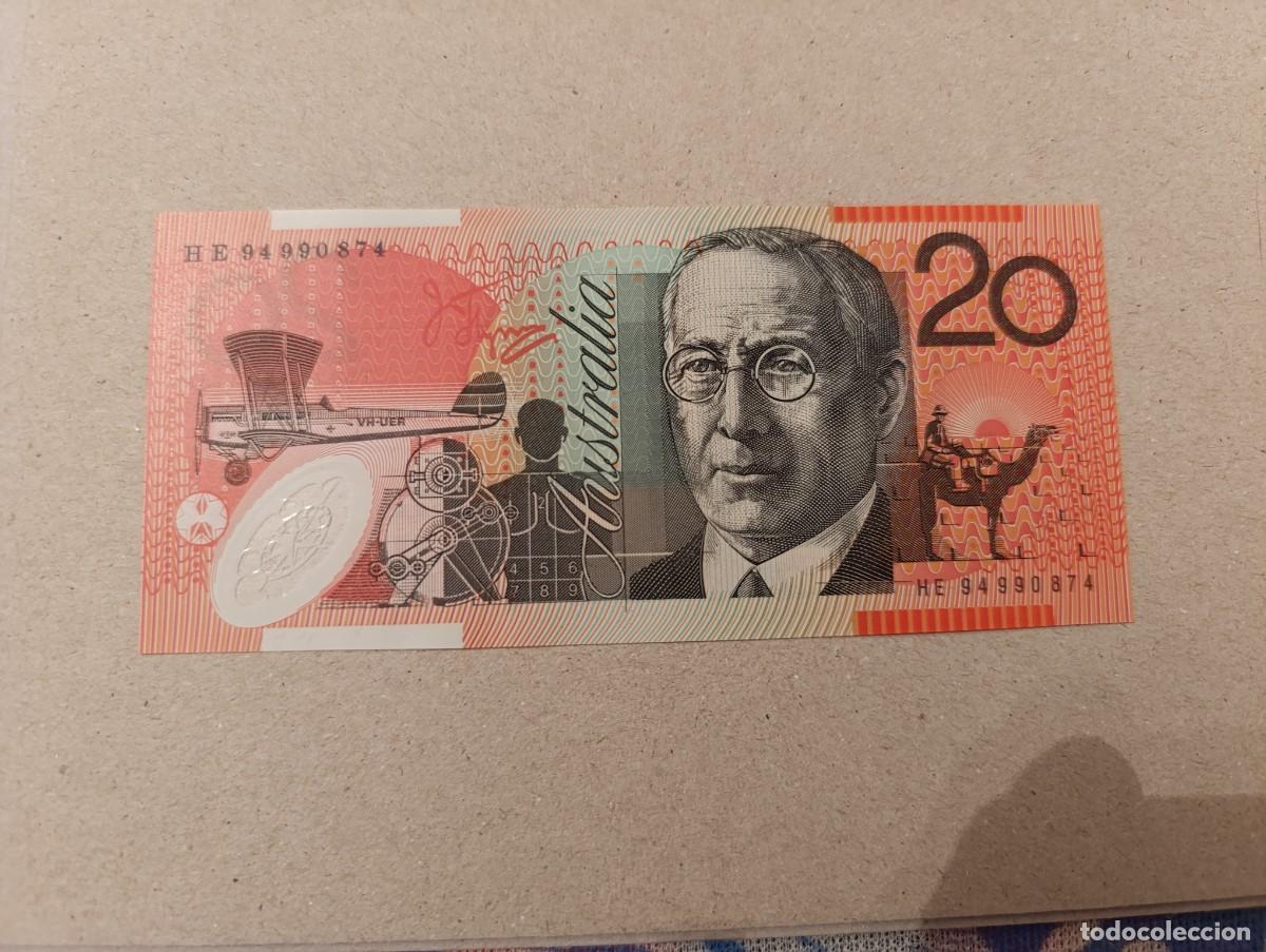 Billetes extranjeros: Billete Australia, 20 d&oacute;lares, UNC - Foto 2