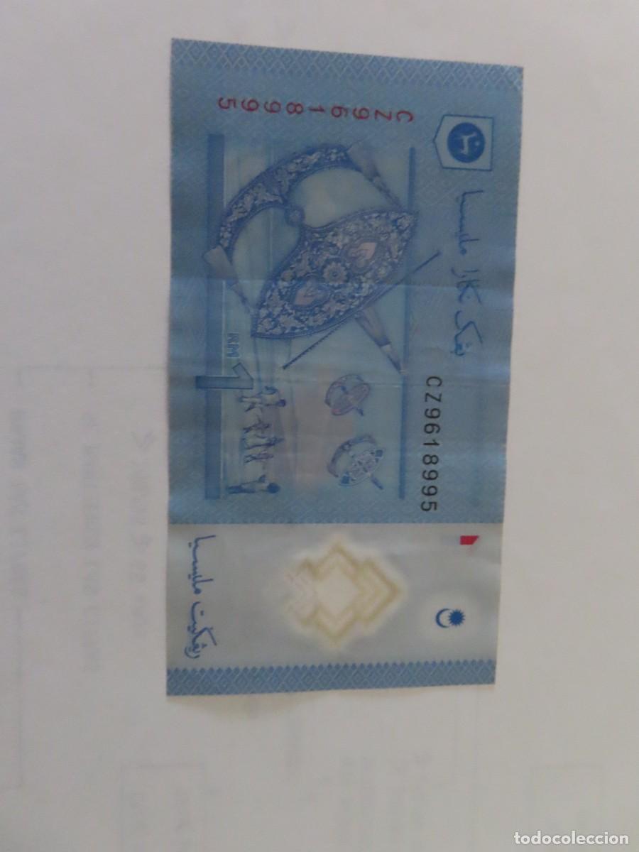 Billetes extranjeros: billetes MALASIA 1 ringgit/? 2023 - Foto 2