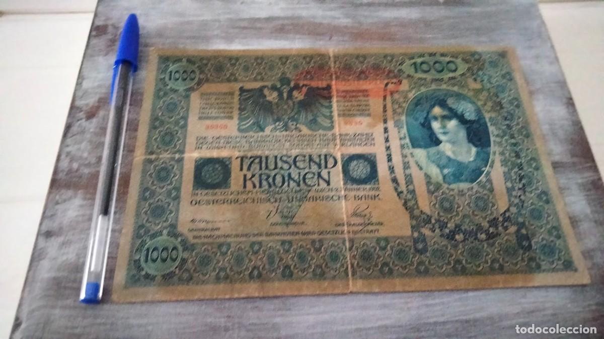 Billetes extranjeros: Billete 1000 Mark Alemania 1902 - Foto 2