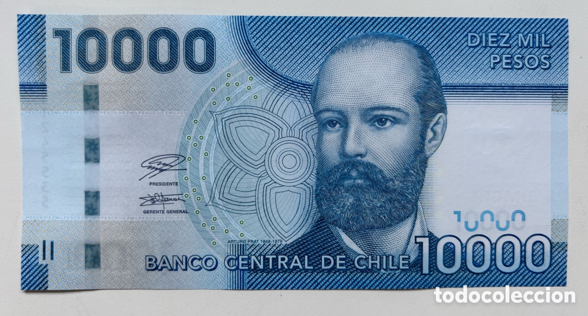 Billetes extranjeros: Billete CHILE 10000 Pesos 2021 SC