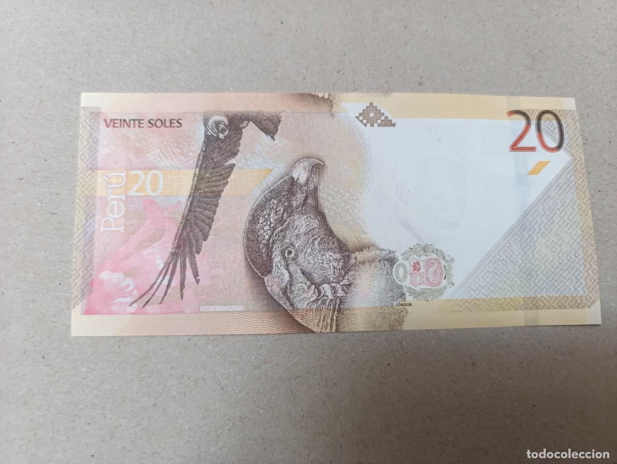 Billetes extranjeros: Billete Peru, 20 soles, a&ntilde;o 2019, UNC - Foto 2