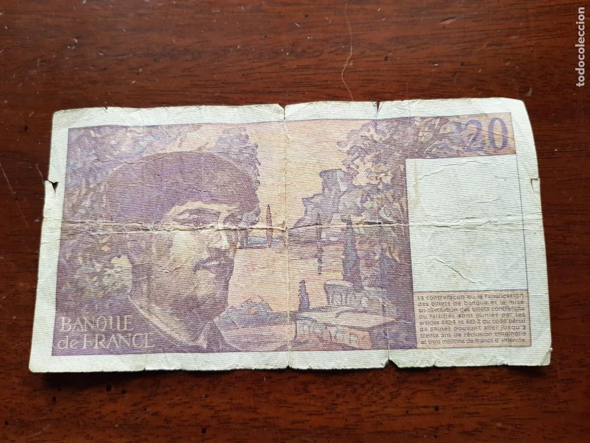 Billetes extranjeros: FRANCIA- 20 FRANCOS-1997 - Foto 2