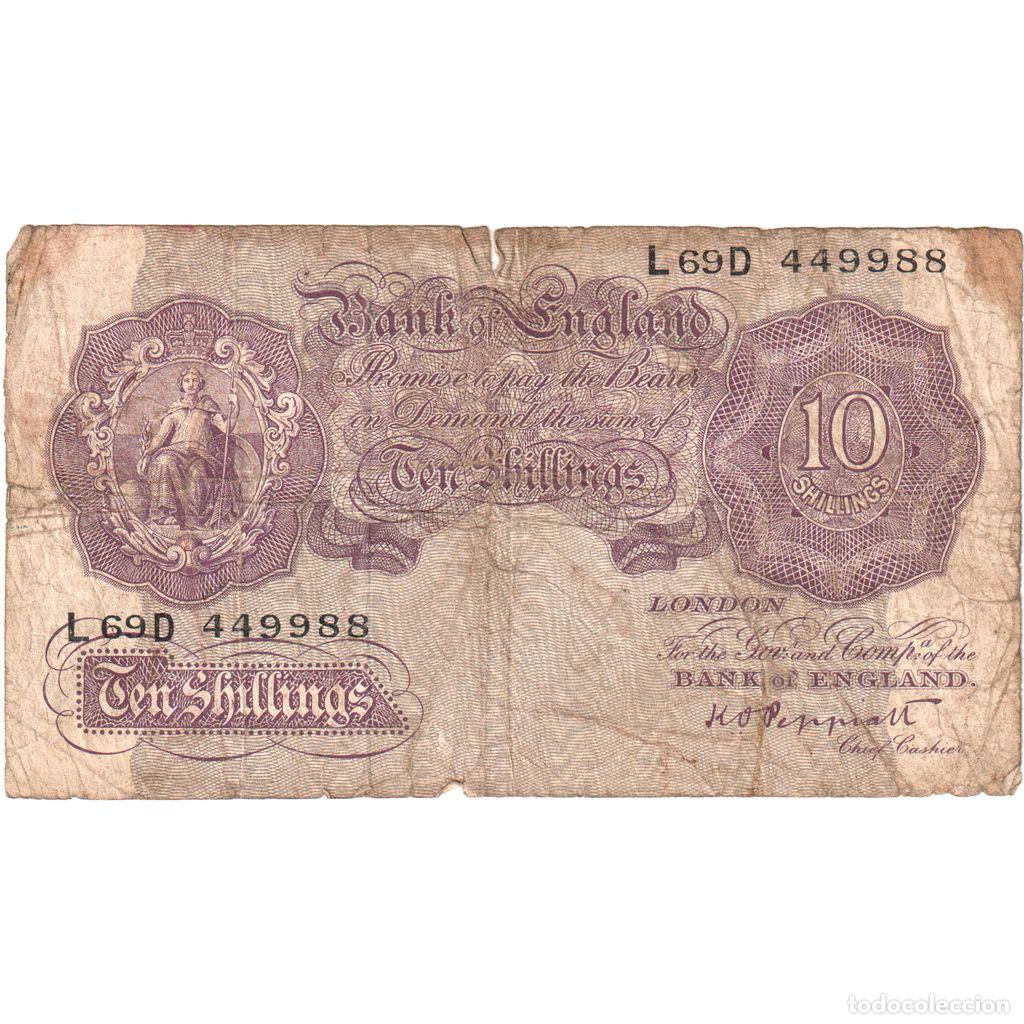 Billetes extranjeros: [#1233065] Gran Breta&ntilde;a, 10 Shillings, BC
