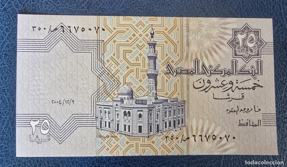 Billetes extranjeros: BILLETE EGIPTO 25 PIASTRA - Foto 2