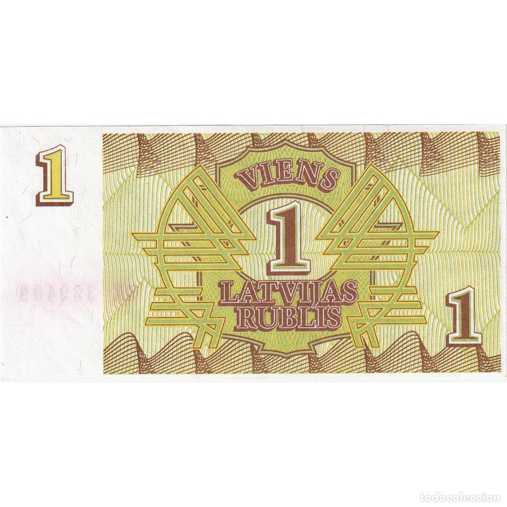 Billetes extranjeros: [#232787] Letonia, 1 Rublis, UNC - Foto 2