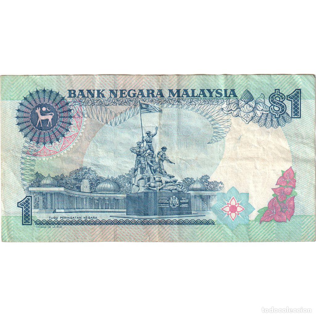 Billetes extranjeros: [#376968] Malasia, 1 Ringgit, Undated (1989), MBC - Foto 2