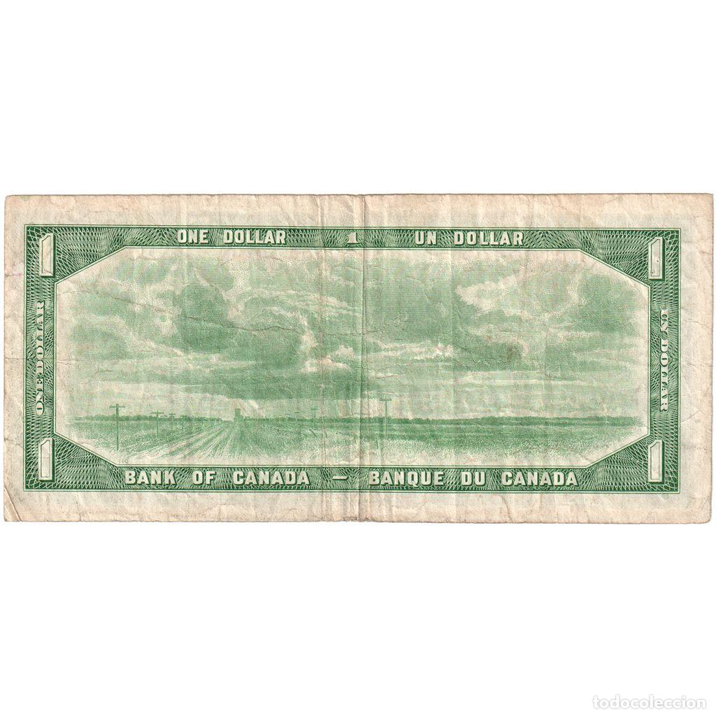Billetes extranjeros: [#376971] Canad&aacute;, 1 Dollar, ND(1961-1972), BC - Foto 2