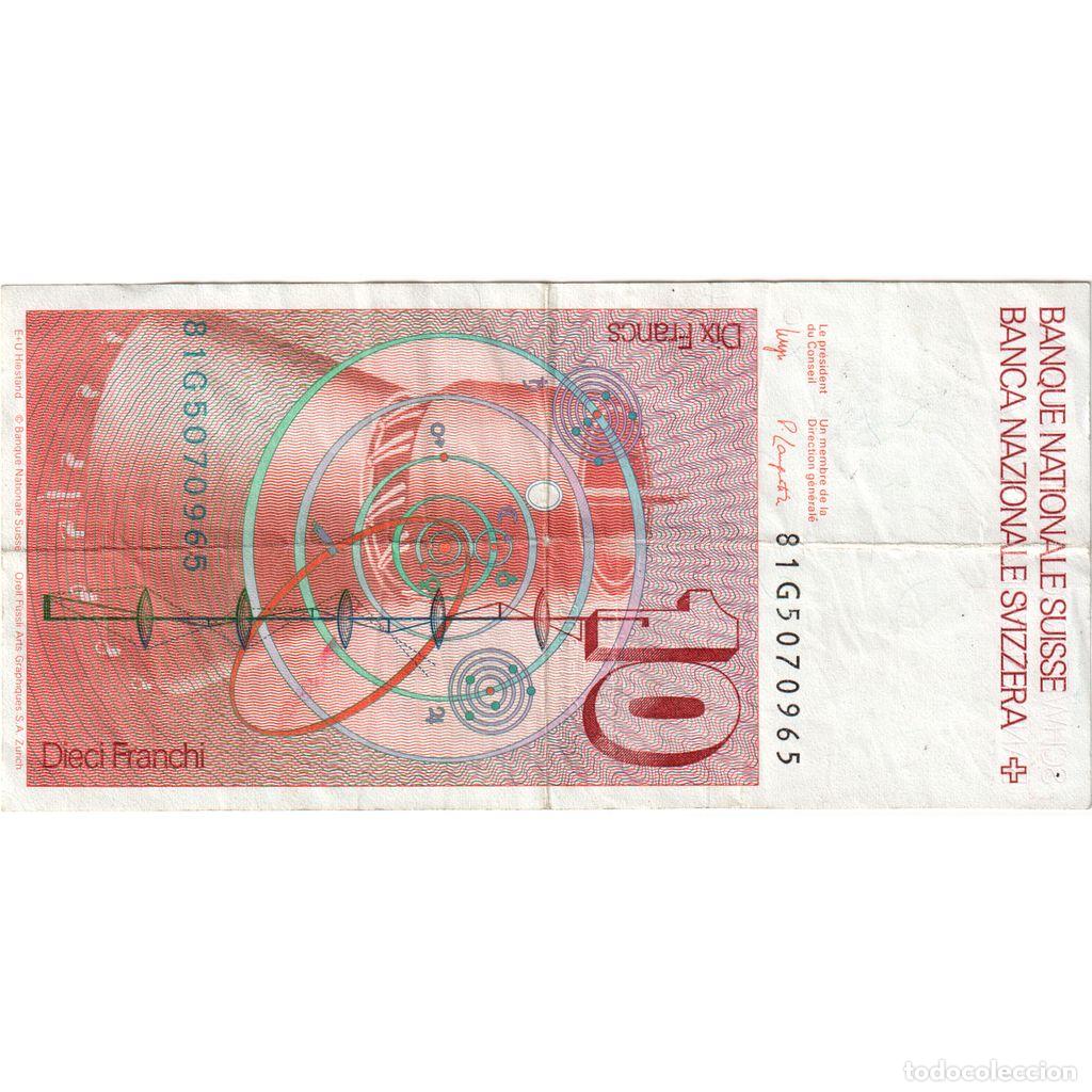 Billetes extranjeros: [#377012] Suiza, 10 Franken, 1981, BC - Foto 2