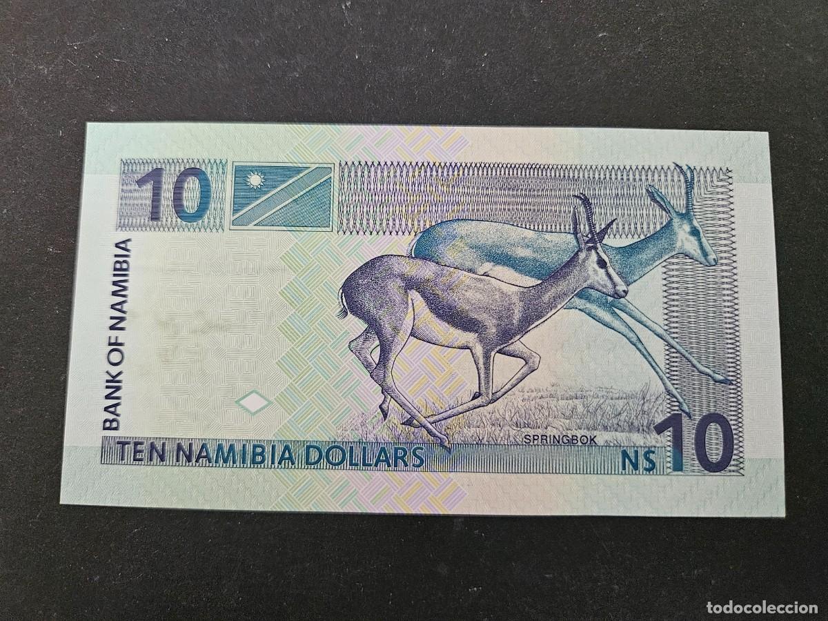 Billetes extranjeros: NAMIBIA 10 DOLARES 2001 S/C P=4a - Foto 2