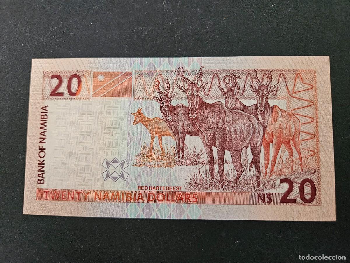 Billetes extranjeros: NAMIBIA 20 DOLARES 2002 S/C P=6a - Foto 2