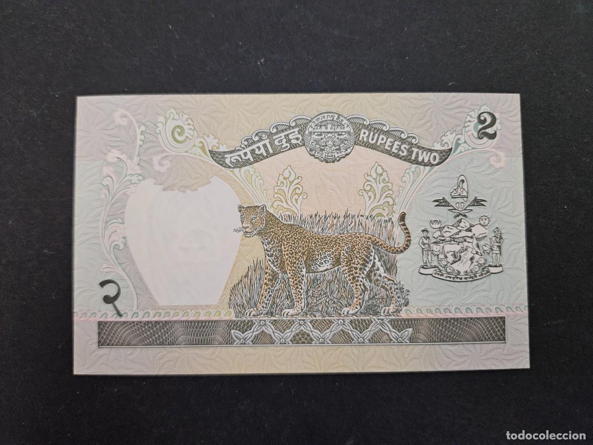 Billetes extranjeros: NEPAL 2 RUPIAS 1981 S/C P=29 - Foto 2