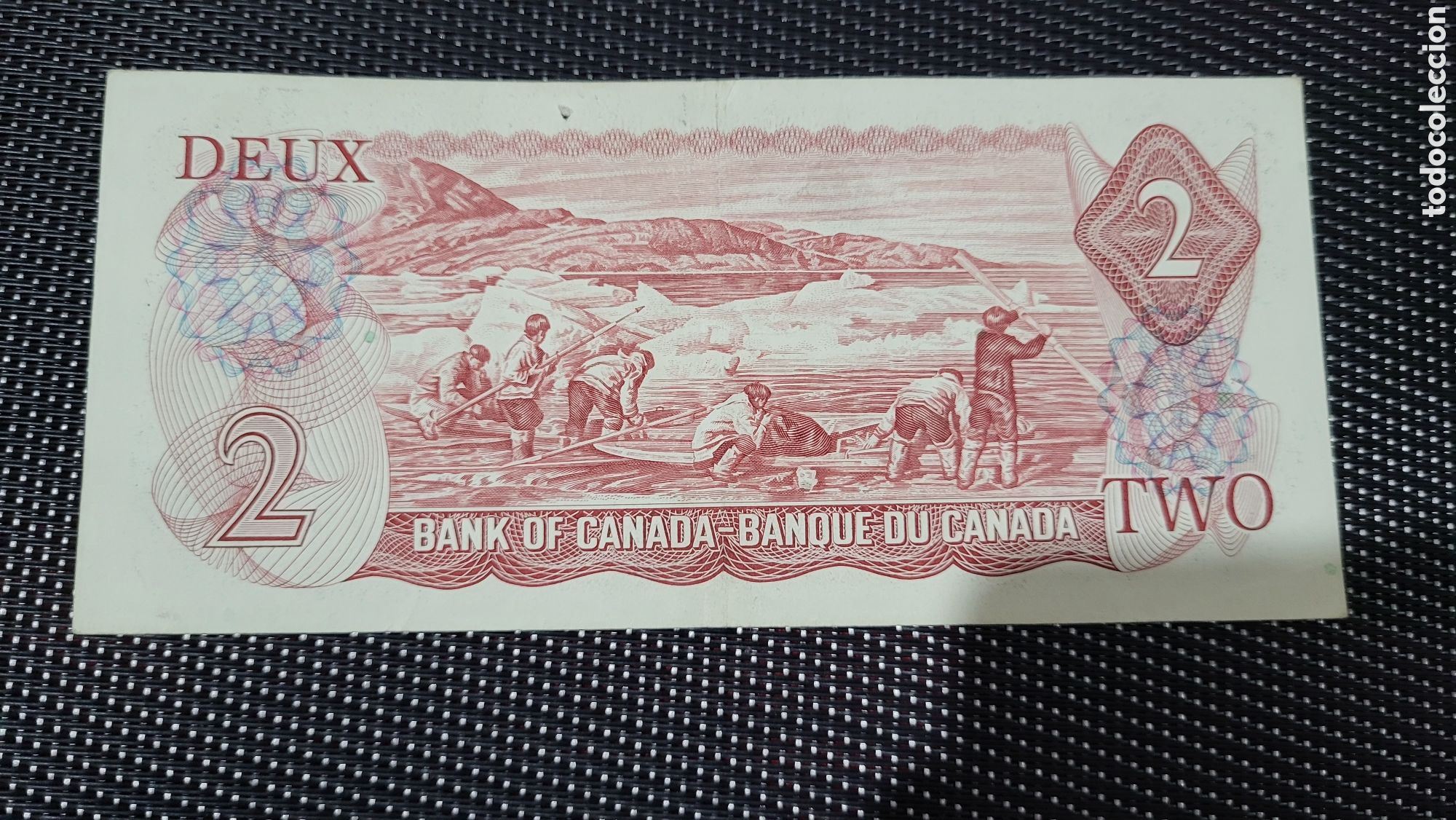 Billetes extranjeros: Billete 2 d&oacute;lares Canada - Foto 2