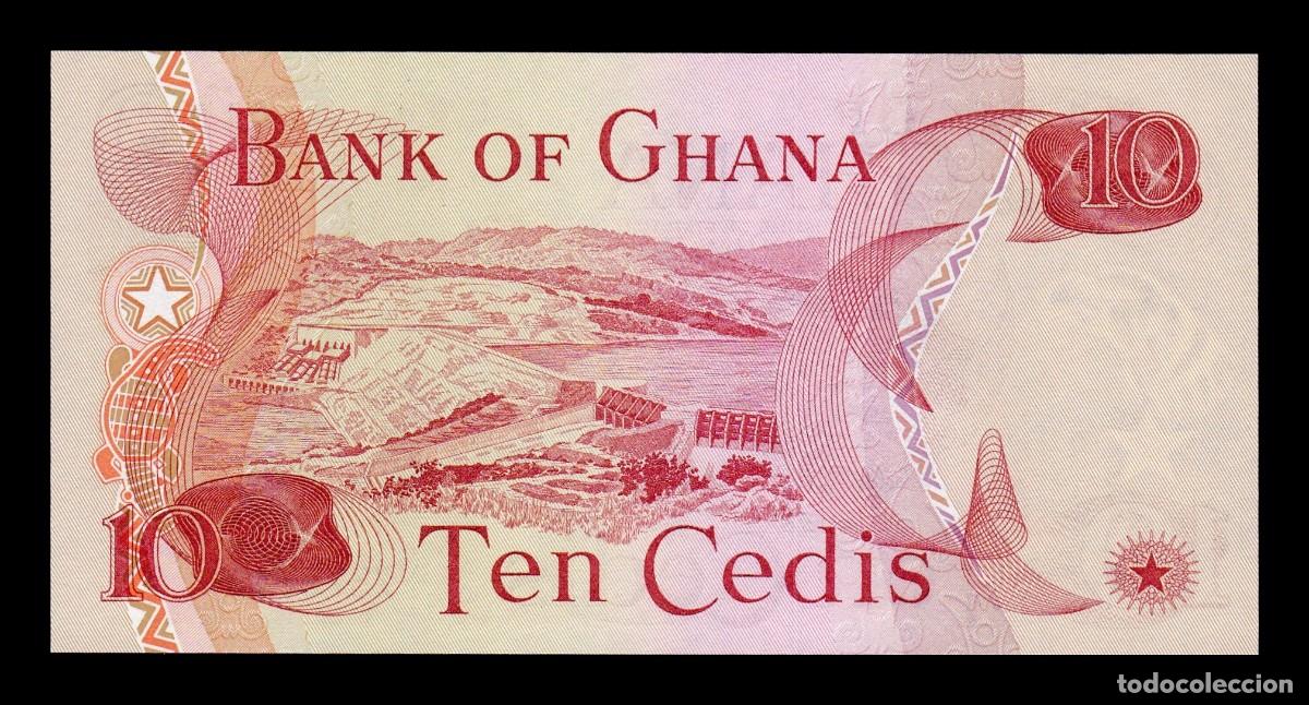 Billetes extranjeros: Ghana 10 Cedis 1978 Pick 16f Sc Unc - Foto 2