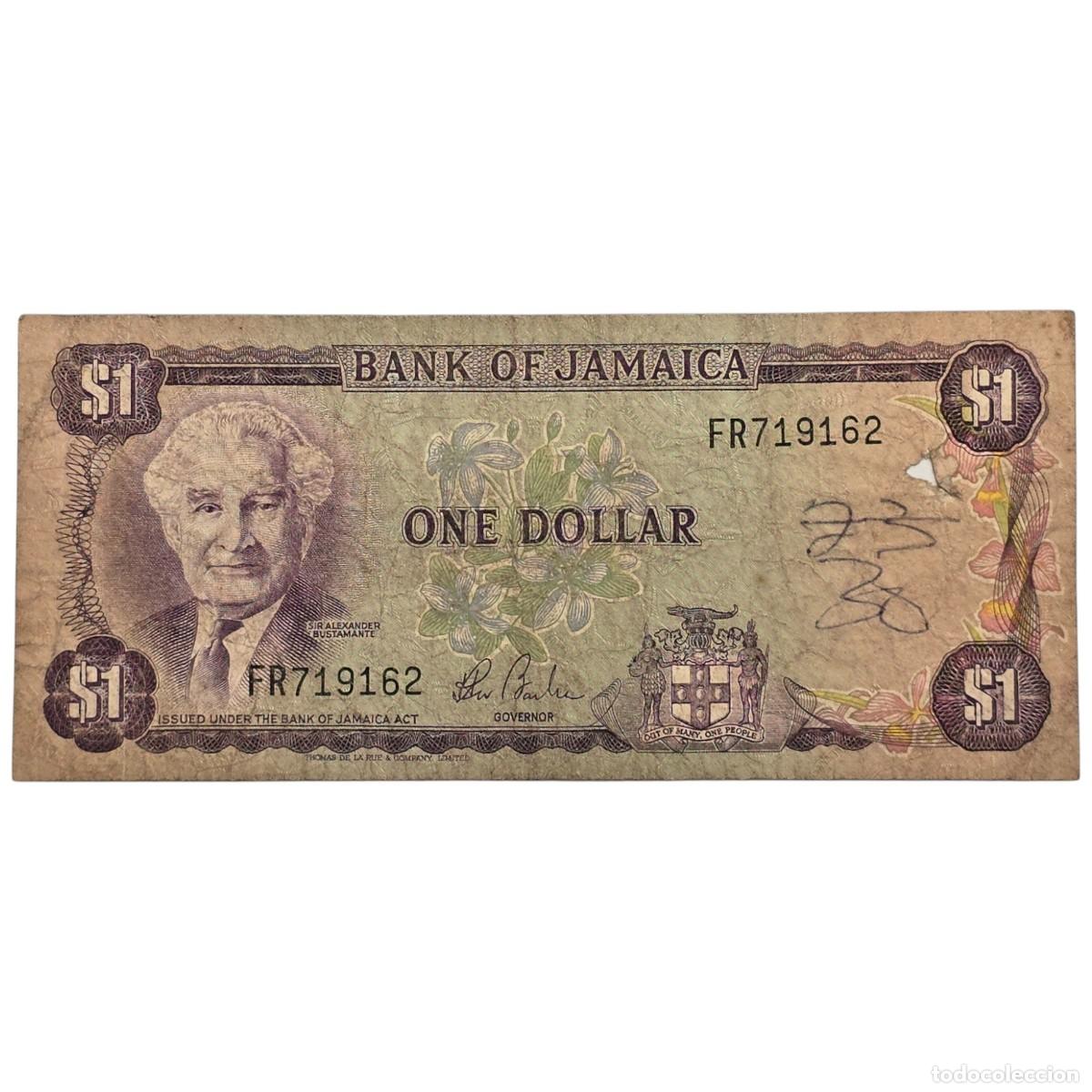 Billetes extranjeros: JAMAICA. DOLAR. 1976. BC. - Foto 1