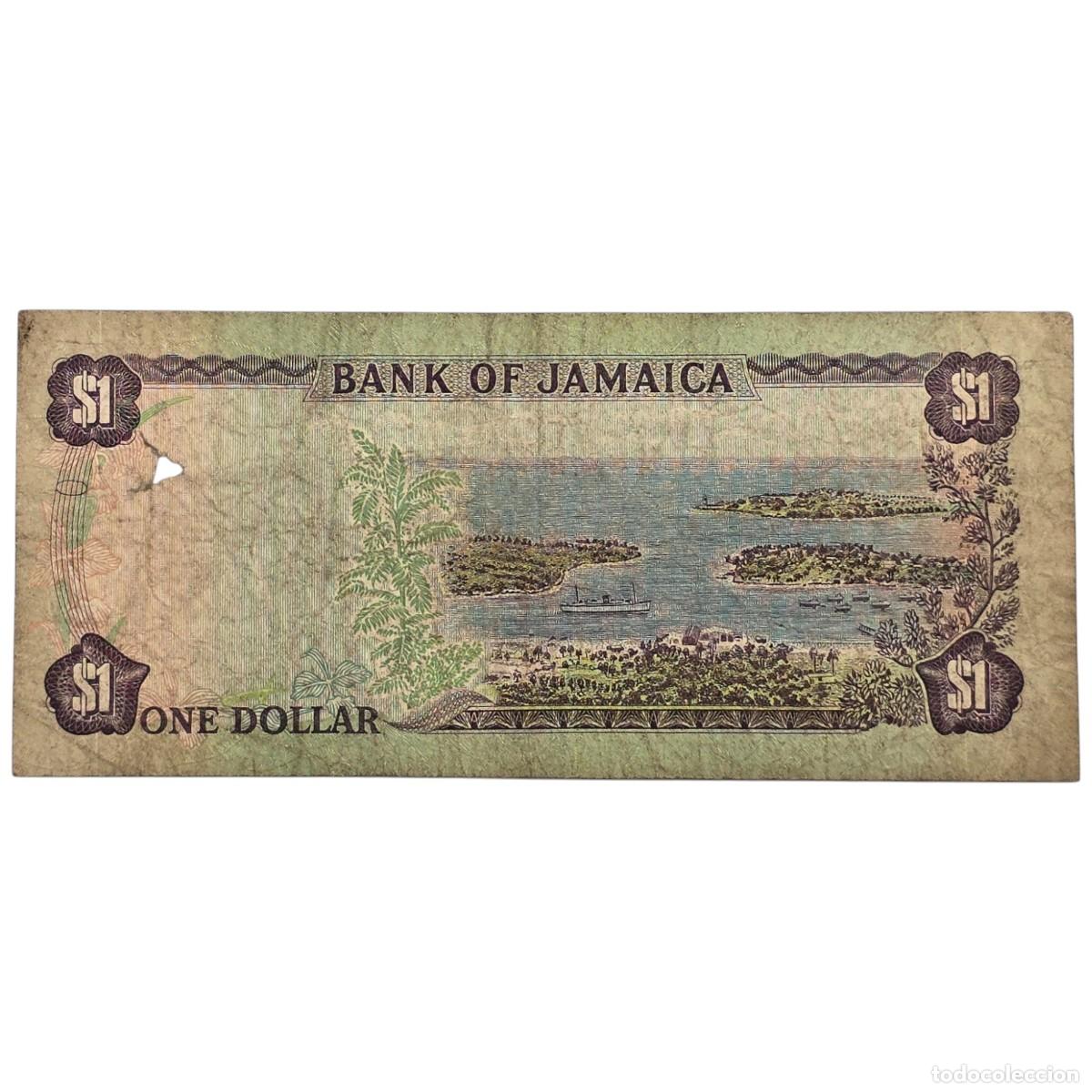 Billetes extranjeros: JAMAICA. DOLAR. 1976. BC. - Foto 2