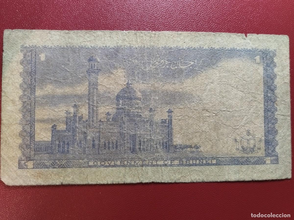 Billetes extranjeros: Billete Brunei 1 Ringgit 1978 - Foto 2