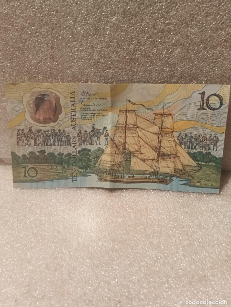 Billetes extranjeros: AUSTRALIA-10 DOLARES. - Foto 2