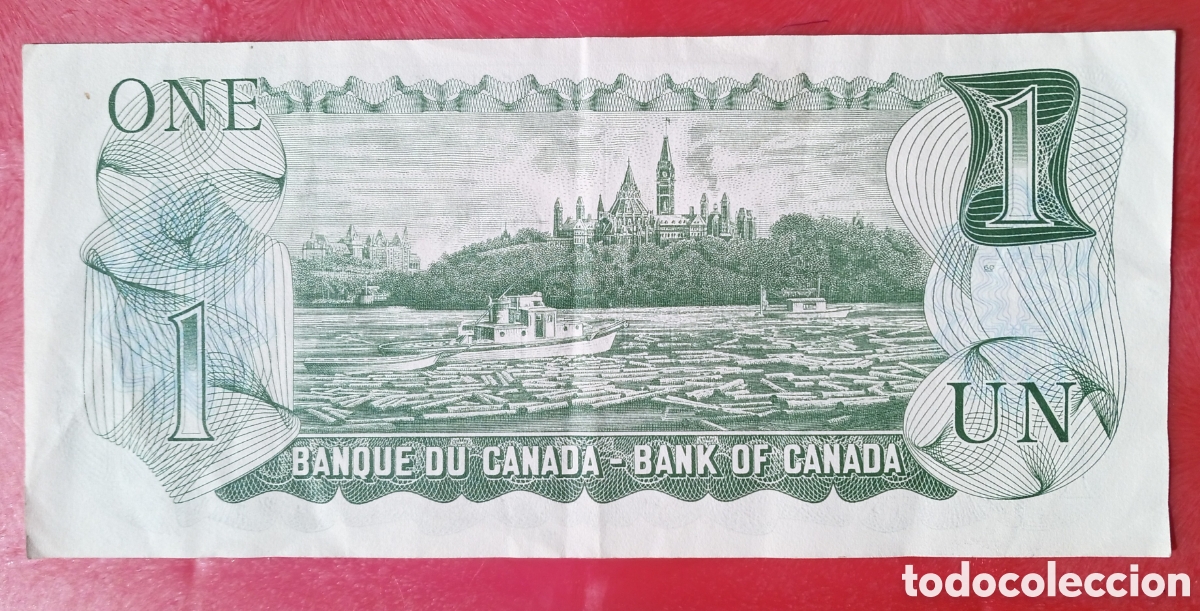 Billetes extranjeros: Canada - 1 D&oacute;lar 1973 - BAM4775553 BC - Foto 2
