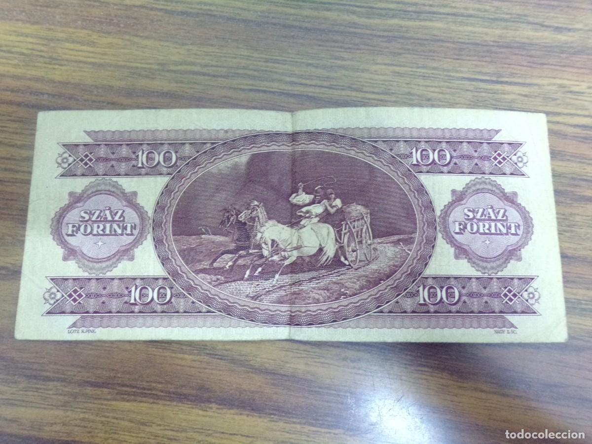 Billetes extranjeros: Billete de Budapest, hungria. 100 forint de 1984 - Foto 2