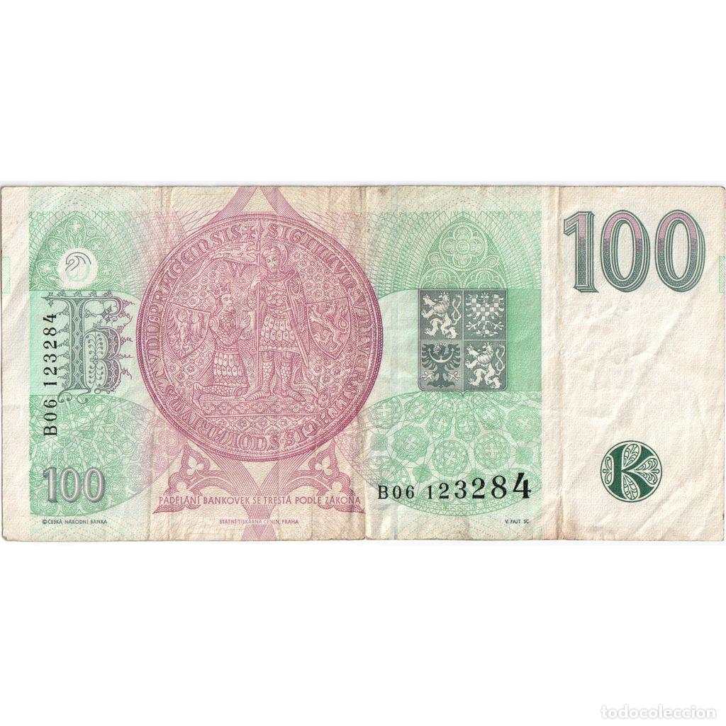 Billetes extranjeros: [#1294151] Rep&uacute;blica Checa, 100 Korun, MBC - Foto 2