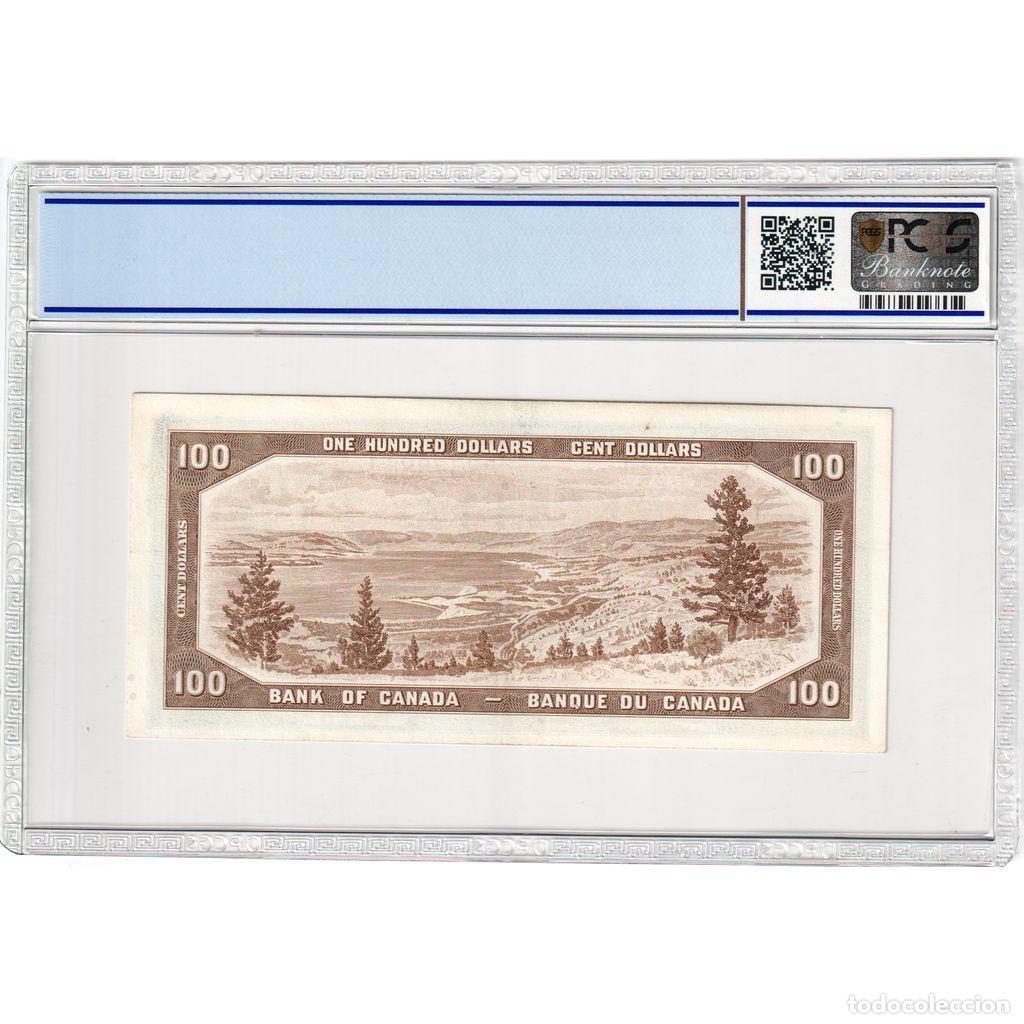 Billetes extranjeros: [#377090] Canad&aacute;, 100 Dollars, 1954, EF 45, PCGS - Foto 2