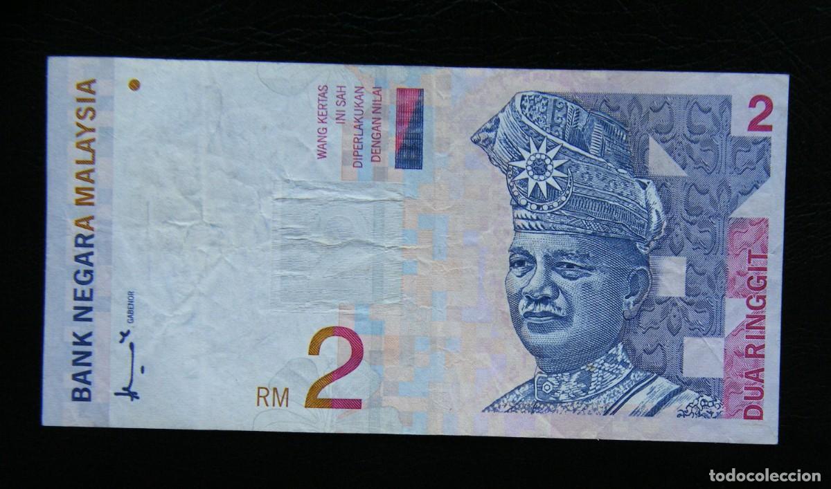 Billetes extranjeros: MALASIA BILLETE DE 2 RINGGIT 1996 Circulado - Foto 1