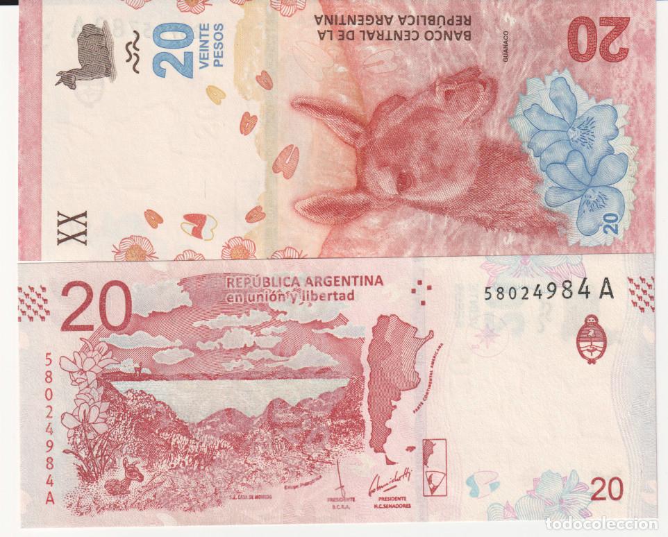 Billetes extranjeros: Argentina 20 pesos Pick 361 SC/UNC - Foto 1