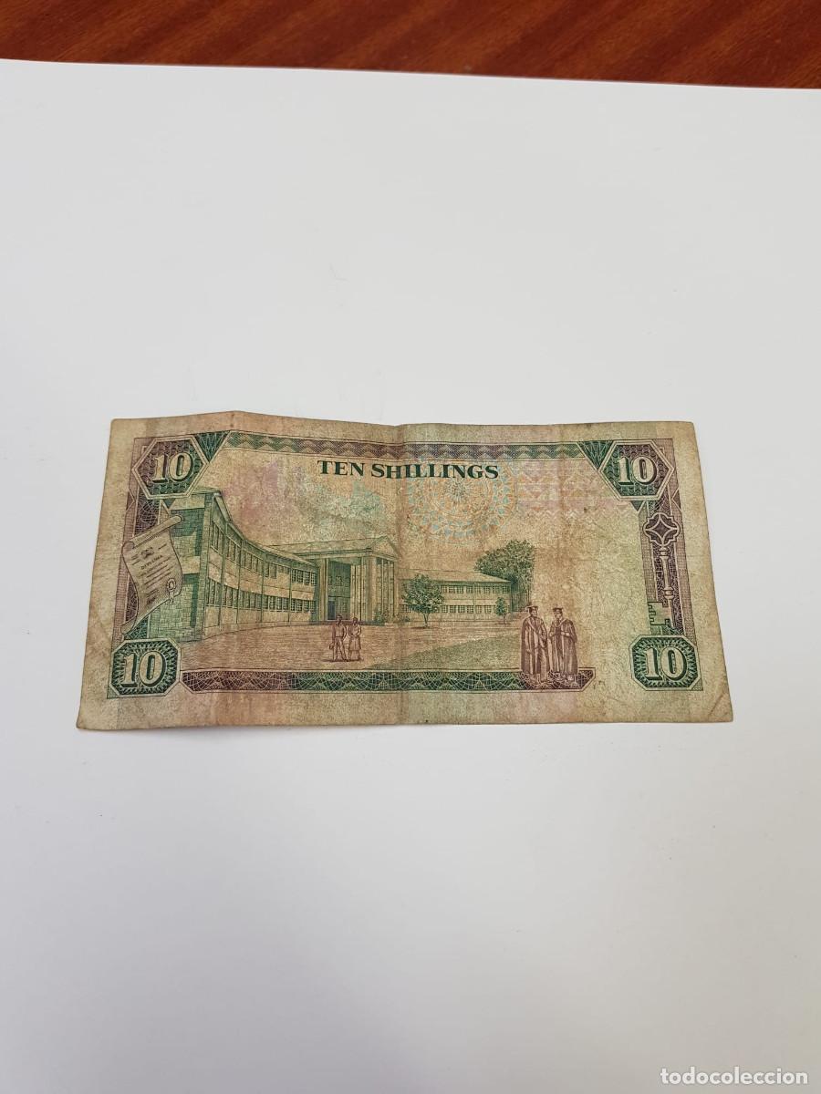 Billetes extranjeros: KENIA-10 SHILINGI-1992 - Foto 2