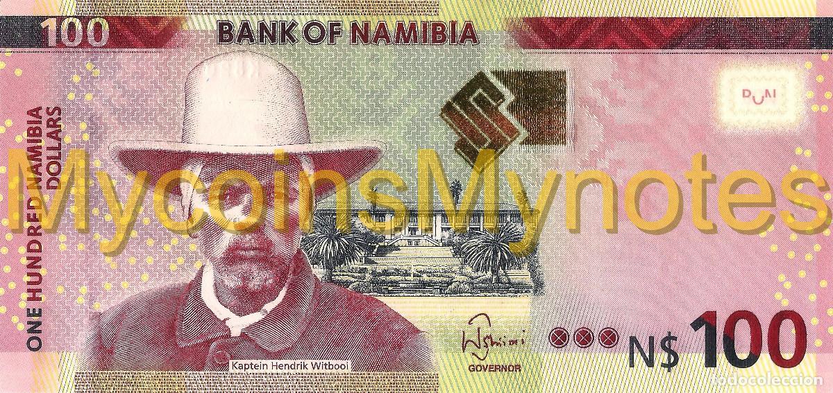 Billetes extranjeros: NAM&Iacute;BIA, 100 Dollars, 2012, P14a, UNC - Foto 3