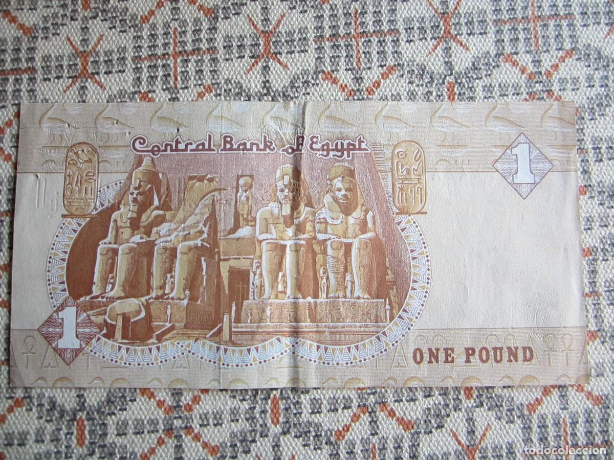 Billetes extranjeros: BILLETE DE 1 LIBRA DE EGIPTO - Foto 2