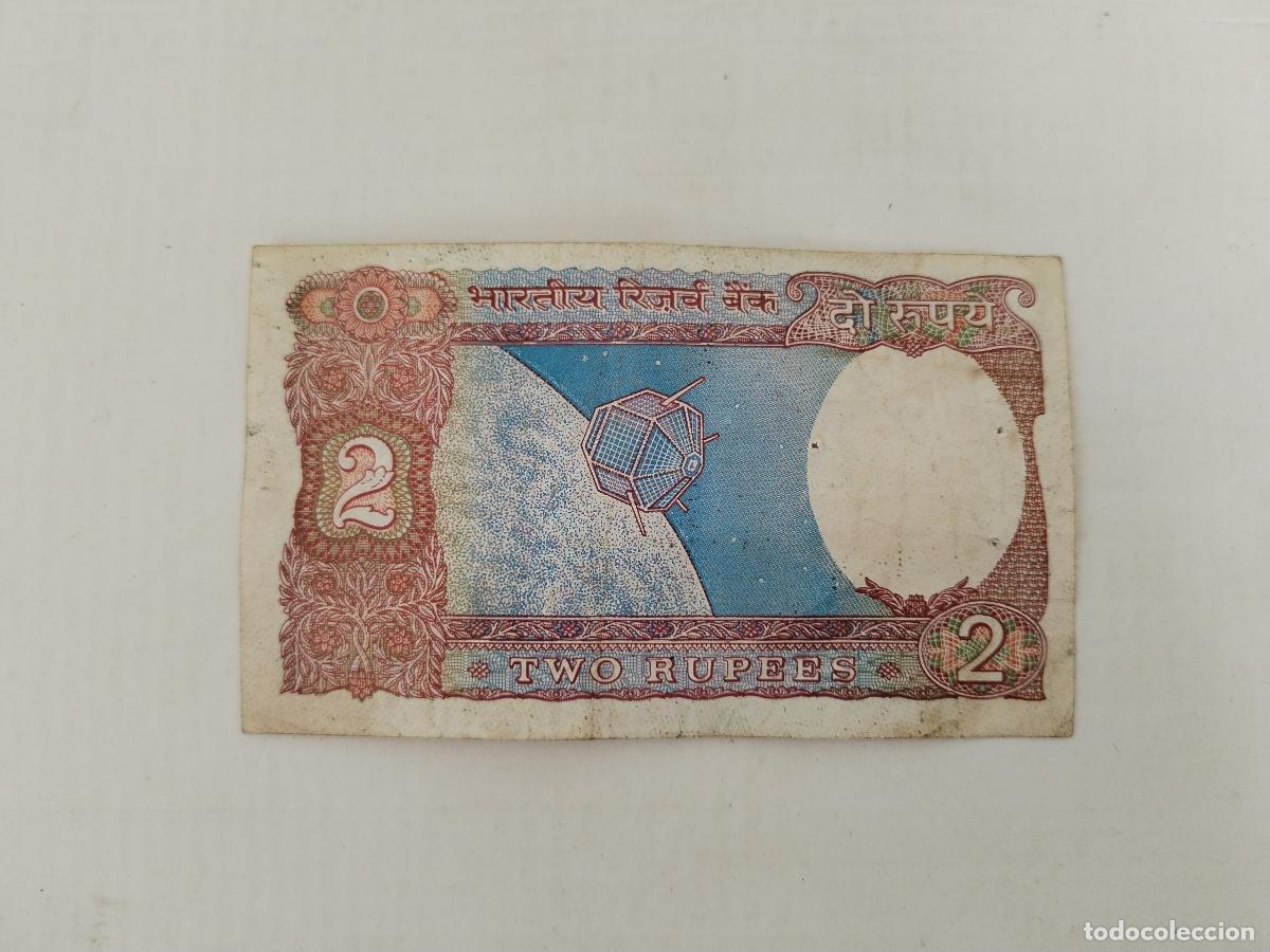 Billetes extranjeros: billete india 2 rupees - Foto 4