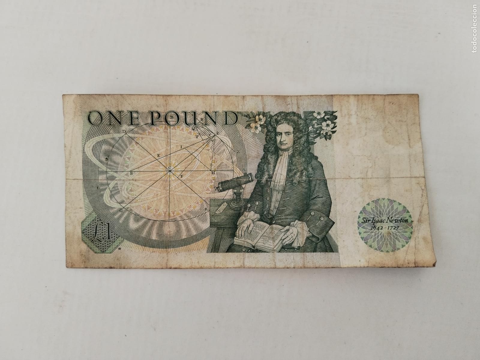 Billetes extranjeros: billete inglaterra 1 pound - Foto 3