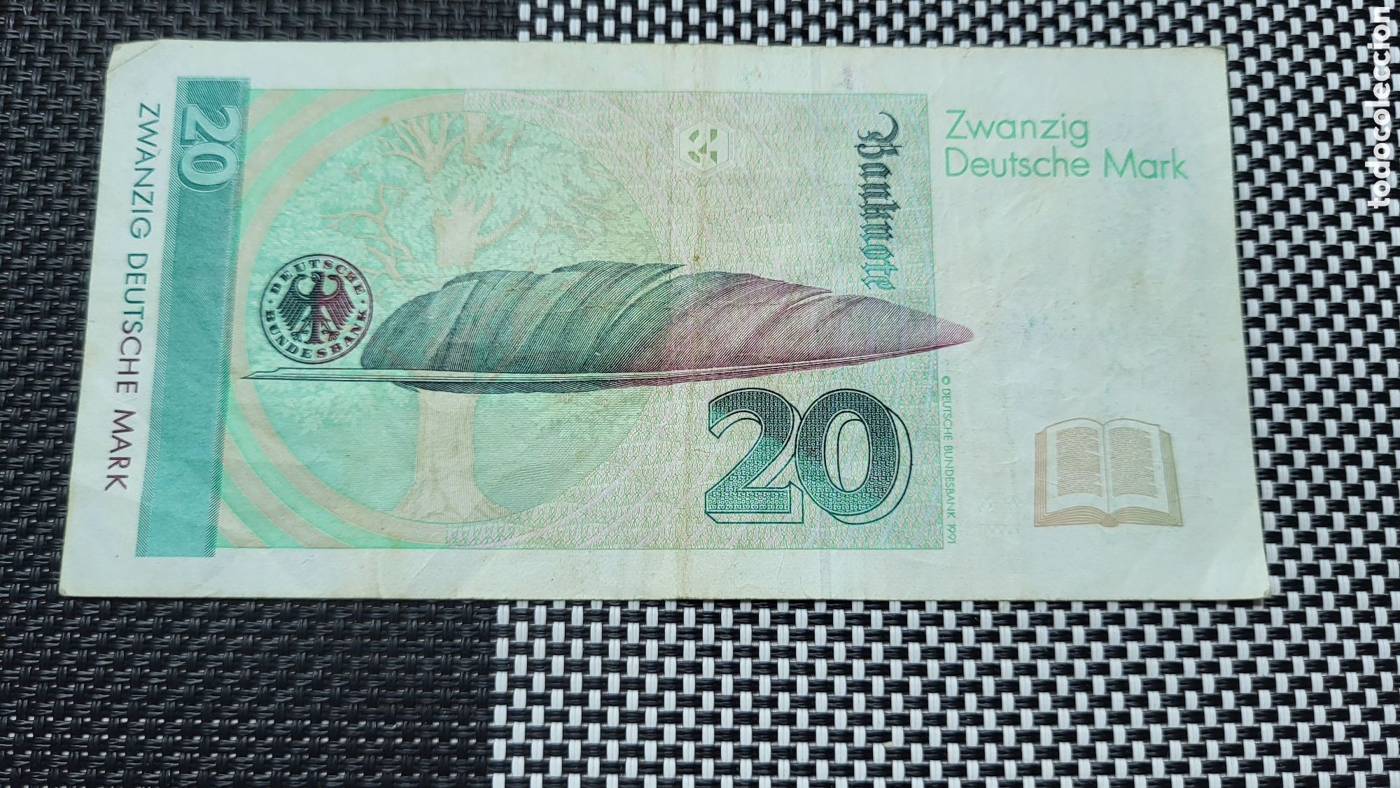 Billetes extranjeros: Billete 20 mark Alemania - Foto 2