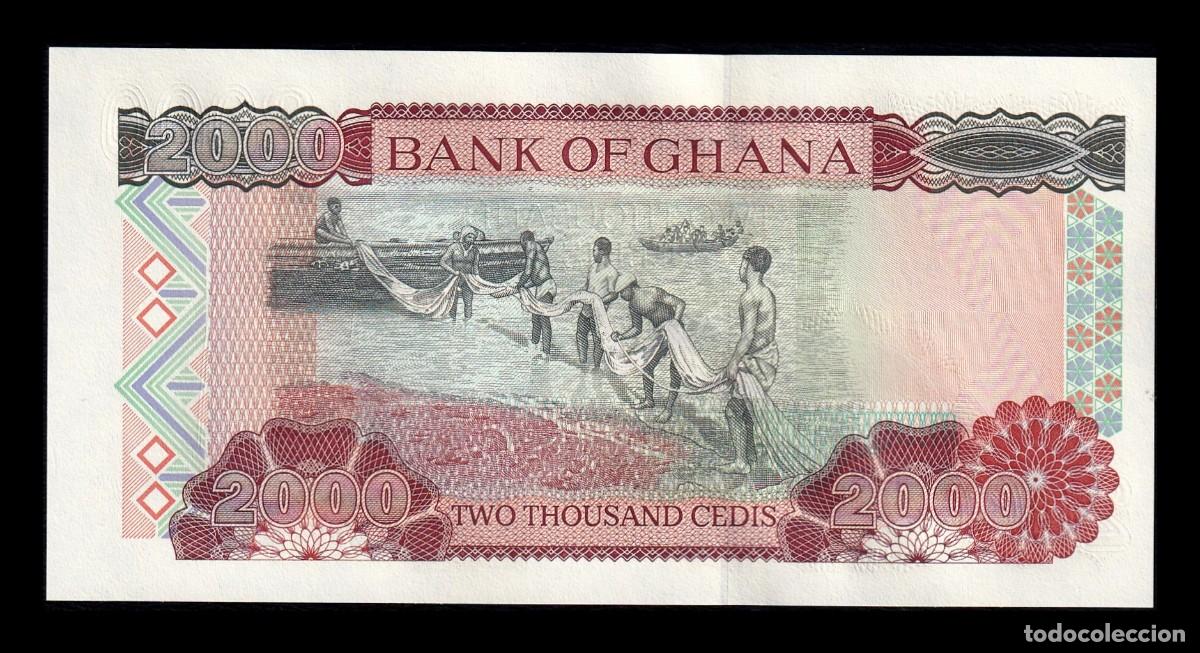 Billetes extranjeros: Ghana 2000 Cedis 2000 Pick 33e Sc Unc - Foto 2
