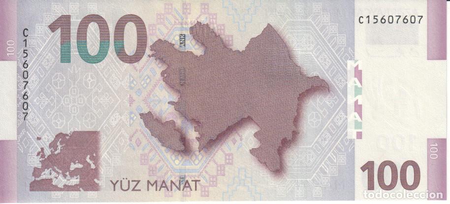 Billetes extranjeros: Azerbayan 100 manat del 2013 Pick 36 SC/UNC - Foto 1