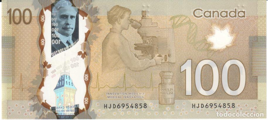 Billetes extranjeros: Canada 100 dolares Pick 110 (e) SC/UNC - Foto 1