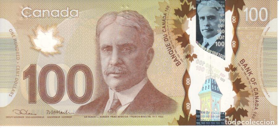 Billetes extranjeros: Canada 100 dolares Pick 110 (e) SC/UNC - Foto 2